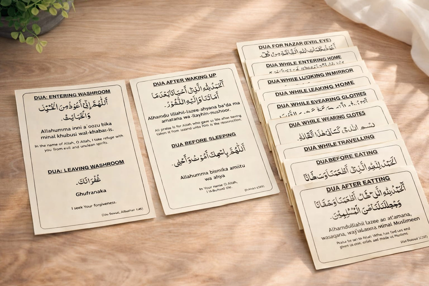 English Dua Stickers